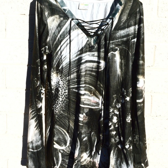 Floral Tunic Cotton Flowers Shirt Prairie Blouse Gorham Cottagecore Tunic Tie - Picture 5 of 8